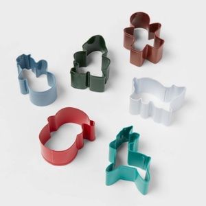 Wondershop Santa and Friends Cookie Cutter Set 6 Piece